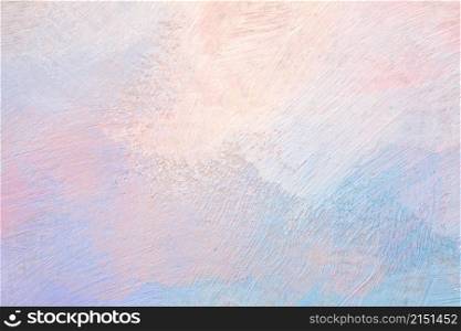 Art Abstract acrylic and watercolor smear blot painting. Pastel Color texture horizontal background.