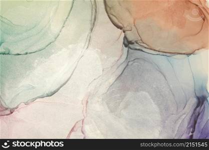 Art Abstract color horizontal smoke background. Marble texture. Alcohol ink colors.