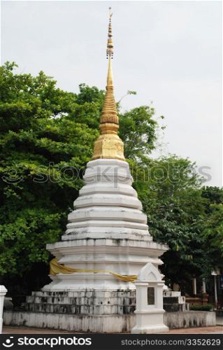 Art and architecture designed around the stupa in Thailand