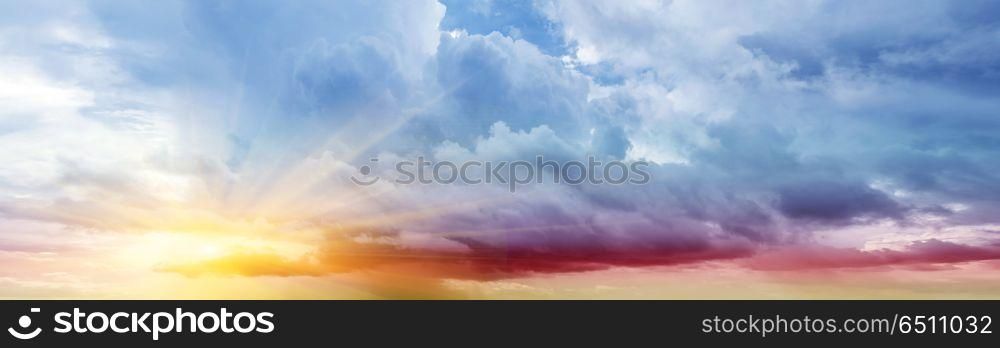 Art summer background. Art summer background. Tropical sunrise image landscape. Art summer background