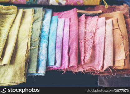 art wall of Tie dye