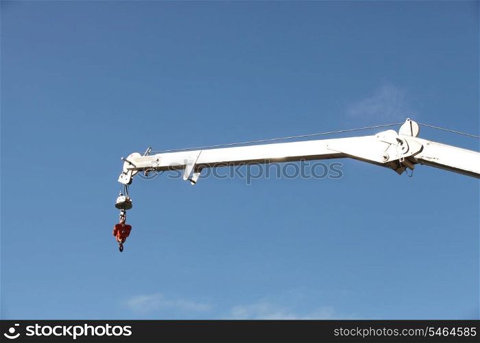 Articulated crane arm