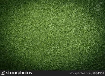 Artificial grass turf in green colors