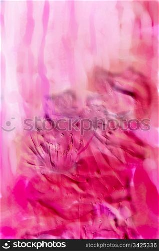 Artistic abstract pink watercolor background