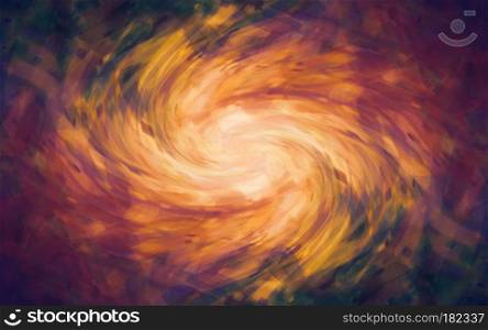 Artistic colored swirly abstract background with mysterious dark red brown and dark green color tone, earth tone