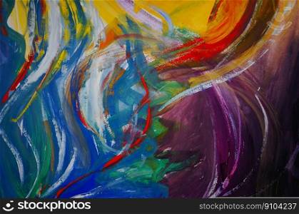 artistic piece abstraction painting