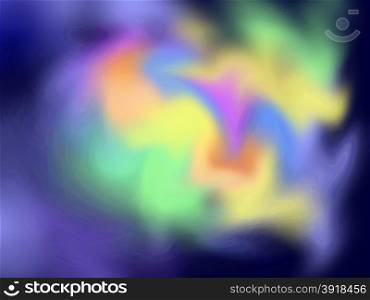 Artistic style - Defocused and blur effect abstract colorful background