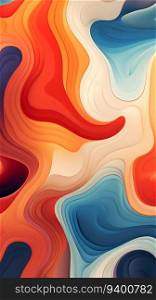 Artwork Made of Different Colored Shapes Background. Generative ai. High quality illustration. Artwork Made of Different Colored Shapes Background. Generative ai
