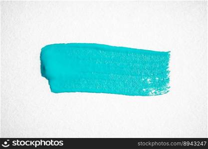 aruba blue, sea wave, turquoise background painted on a white background