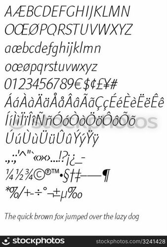 ArumSans Light Italic