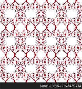Asbtract background of beautiful seamless floral pattern