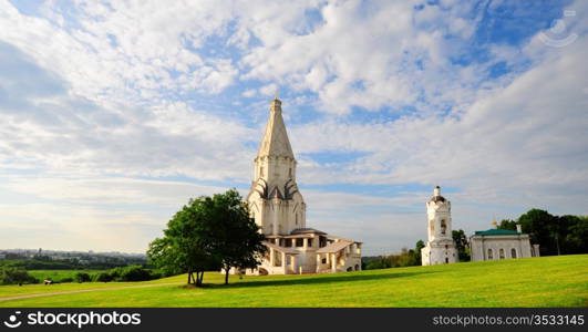 Ascension Church. Architectural Ensemble In Kolomenskoye. Moscow