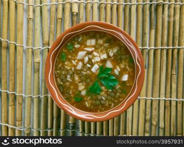 Ashe Berenj - Rice Persian soup
