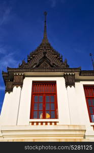 asia bangkok in temple thailand abstract cross colors roof wat and colors religion mosaic sunny