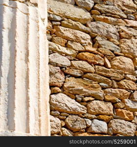 asia greece and roman temple in athens the old column stone construction