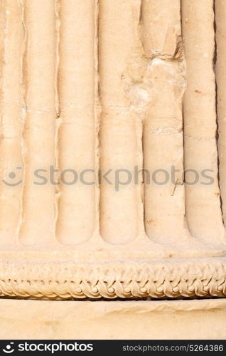 asia greece and roman temple in athens the old column stone construction