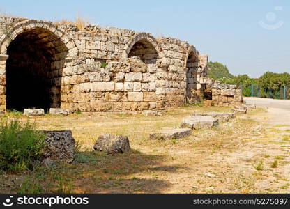 asia greece and roman temple in athens the old column stone construction