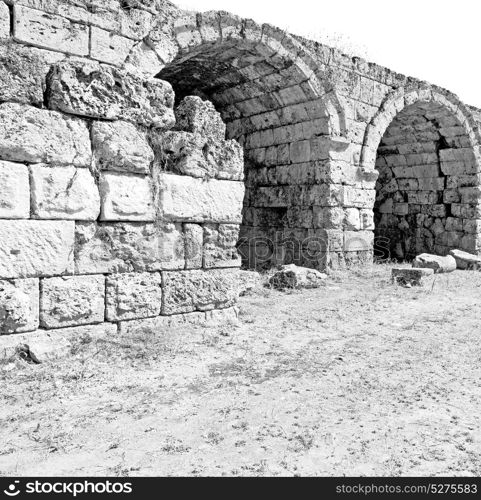 asia greece and roman temple in athens the old column stone construction