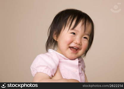 Asian baby portrait