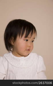 Asian baby portrait