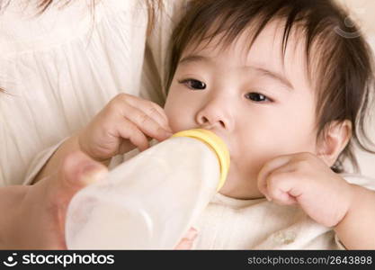 Asian baby portrait