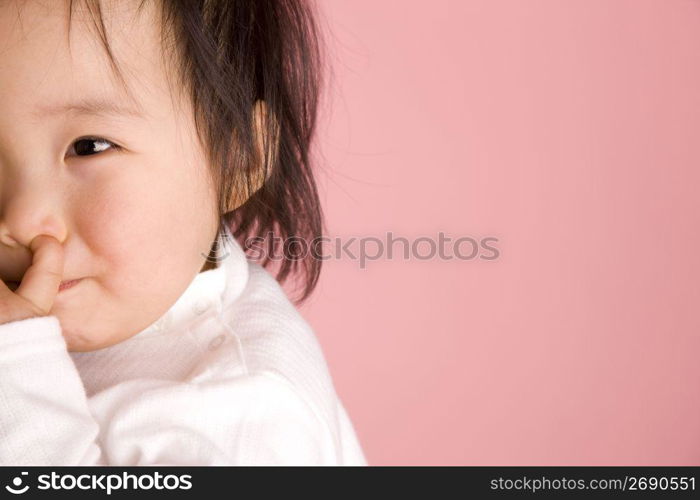 Asian baby portrait