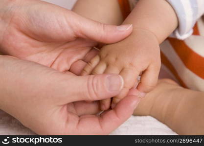 Asian baby portrait