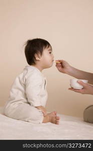 Asian baby portrait