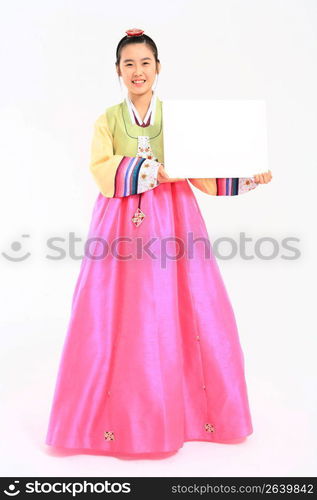 Asian in traditional dress