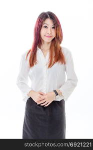 Asian woman executive in casual formal wear