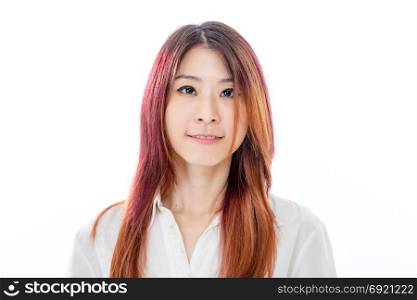 Asian woman executive in casual formal wear
