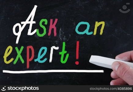 ask an expert concept