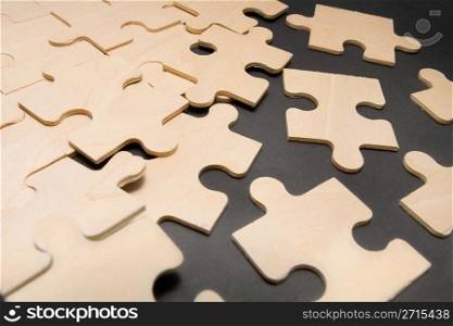 Assembling puzzle pieces