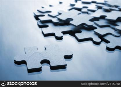 Assembling the puzzle piece by piece