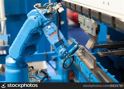 Assembly, machine tending, part transfer, pick and place robot arm