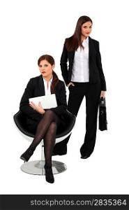 Assertive businesswomen