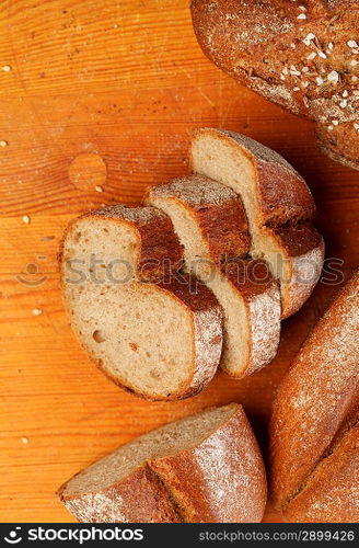 Assorted bread