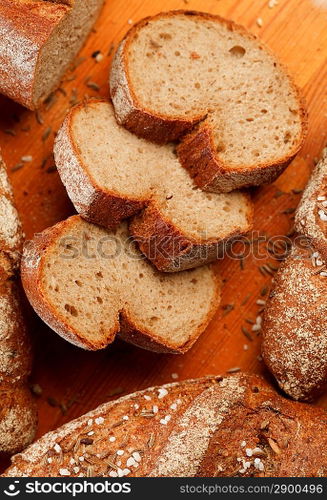 Assorted bread