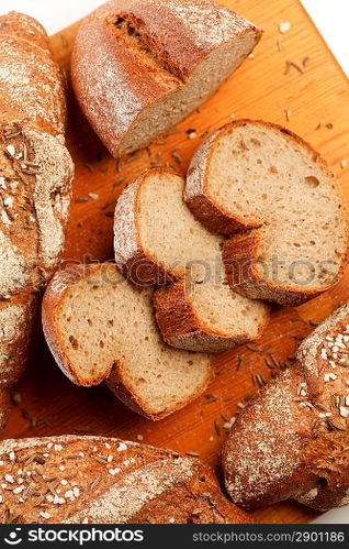 Assorted bread