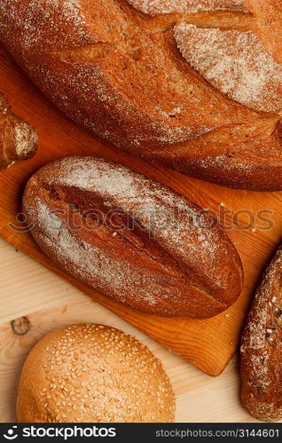 Assorted bread