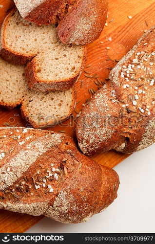 Assorted bread