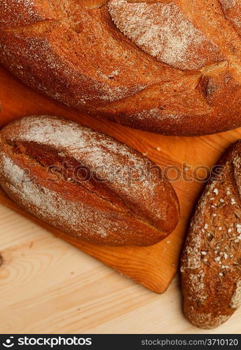 Assorted bread