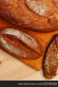 Assorted bread