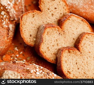 Assorted bread