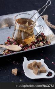 assorted herbal tea