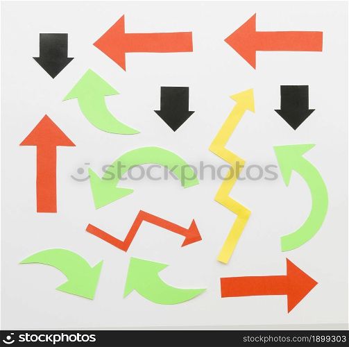 assortment different arrows. Resolution and high quality beautiful photo. assortment different arrows. High quality beautiful photo concept