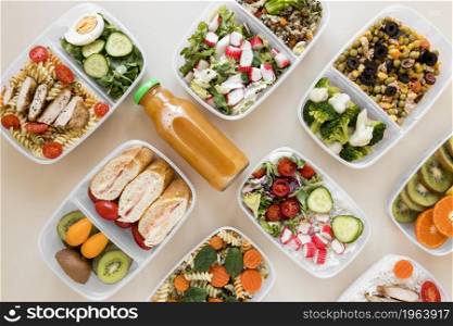 assortment healthy food with drink. High resolution photo. assortment healthy food with drink. High quality photo