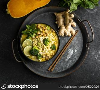assortment noodles table 2