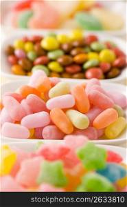 Assortment of colorful candy