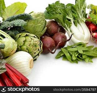 Assortment Of Raw Fresh Vegetables